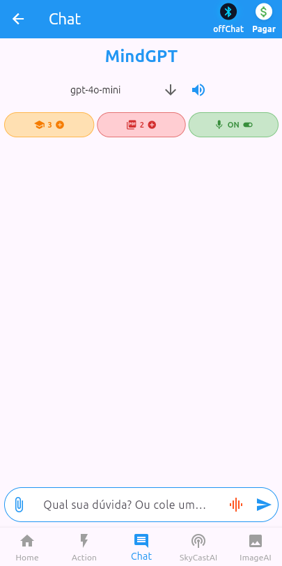 MindGPT interface preview inside the KingFy phone mockup