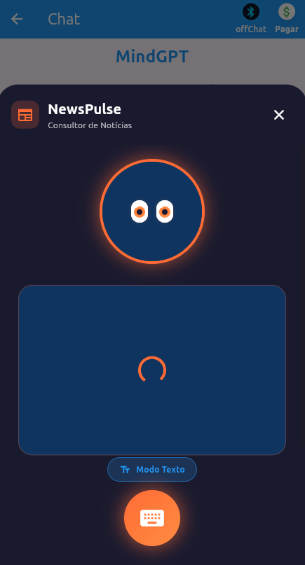 NewsPulse interface preview inside the phone mockup